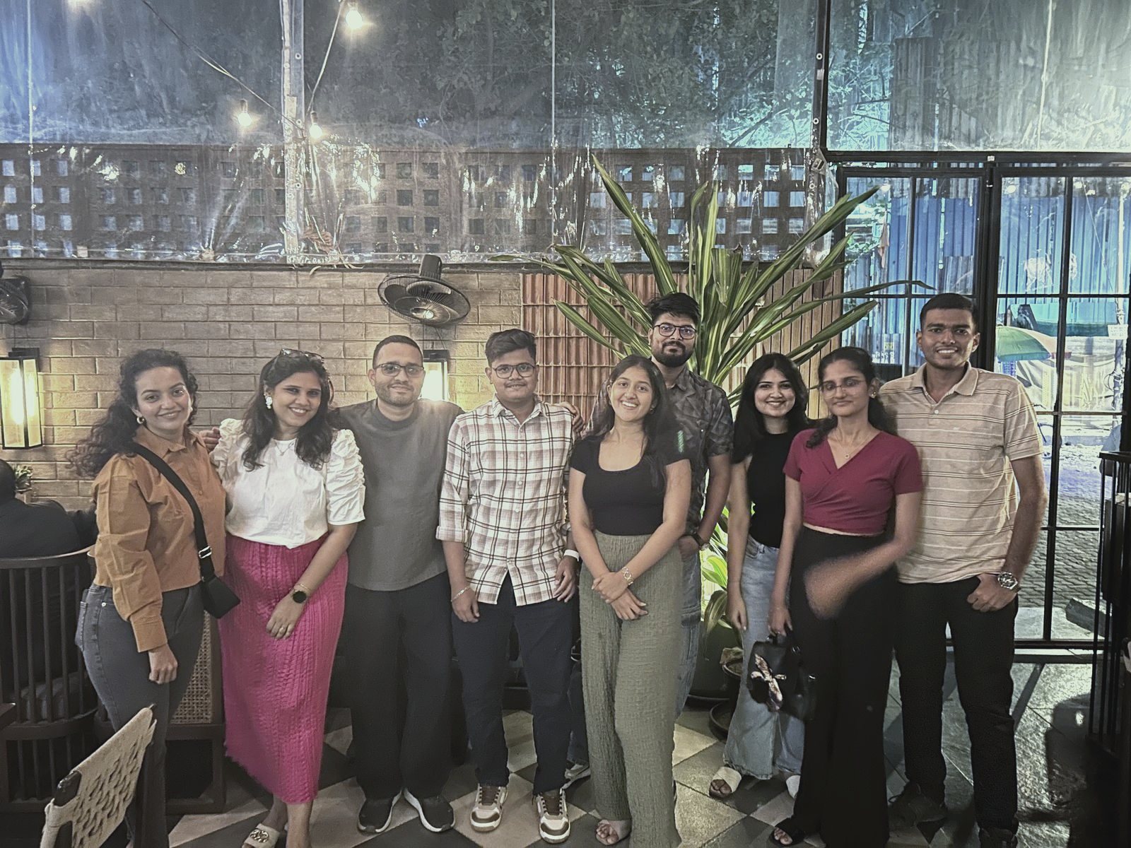The Growthpep team on a night out